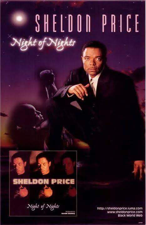 Night of Nights album poster with Sheldon Price