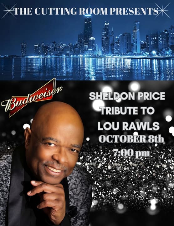 The Cutting Room poster for Sheldon Price's Tribute to Lou Rawls